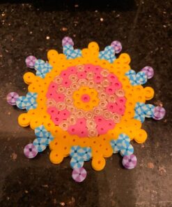 Perler Beads Stripes And Pearls Assorted Fuse Beads Tray For Kids Crafts, 4000 pcs 34 71bIJs7RyrL