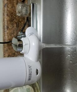 Brita Water Filter for Sink, Complete Faucet Mount Water Filtration System for Tap Water, Reduces 99% of Lead, White Faucet Mount System 52 71bJ6nLsEVL