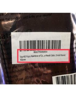 Sty-HD 9 pcs Rainbow of Colors Capacitive Stylus/Styli Touch Screen Cellphone Tablet Pen for iPhone 4 4s 3 3Gs iPod Touch iPad 2 Motorola Xoom, Samsung Galaxy, BlackBerry Playbook AMM0101US, Barnes and Noble Nook Color, Droid Bionic Fashionista 38 71bJMdFLFuL