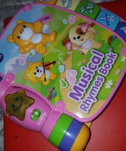VTech Musical Rhymes Book, Pink Standard Packaging 46 71bKQ1zdsCL
