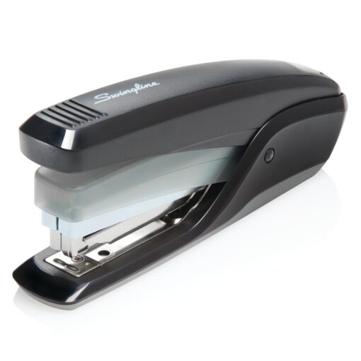 Swingline Stapler, Quick Touch Reduced Effort Stapling, Full Strip, 20 Sheets, Black/Gray (S7064505)