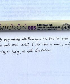 SAKURA Pigma Micron Fineliner Pens - Archival Black Ink Pens - Pens for Writing, Drawing, or Journaling - Black Ink - 005 Point Size - 6 Pack 005 Tip 34 71bL1xb6zKL