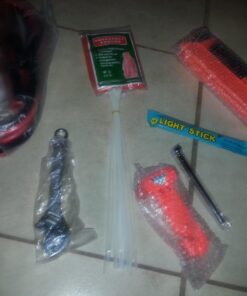 Always Prepared Premium (125 Piece) Roadside Emergency Car Kit – with Jumper Cables – All-in-One Auto Safety and First Aid Kit – Travel Safety for Women, Men, and College Kids – Roadtrip Essentials Premium Roadside Kit 48 71bLfRAMfKL