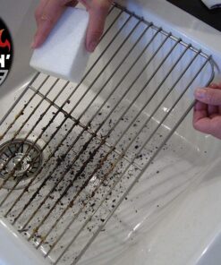 Better Grillin Scrubbin Stone Grill Cleaner-Scouring Brick/Barbecue Grill Brush/Barbecue Cleaner for BBQ, Griddle, Racks 1 Count Gray 21 71bLfy2bLfL