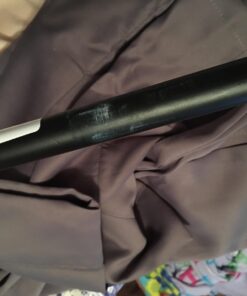 iDesign Cameo Metal Tension, Adjustable Customizable Curtain Rod for Bathtub, Shower Stall, Closet, Doorway, 43"-75", Matte Black Set of 1 43"-75" 30 71bLmDLGJnL