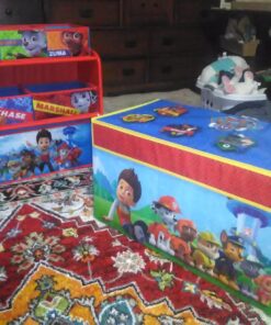 Idea Nuova Nickelodeon Paw Patrol Collapsible Children’s Toy Storage Trunk, Durable with Lid 36 71bM WWIJhL