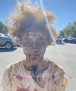 Mehron Makeup 3-D Gel | Gelatin Special Effects Makeup | Halloween FX Makeup & Scarring Gel | Fake Skin for Stage, Screen, Theater, Cosplay, and Halloween (2 oz) (Fleshtone) 2 Ounce (Pack of 1) Fleshtone 33 71bMInP8BL