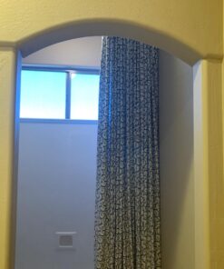 Zenna Home Rustproof Tool-Free Tension or Permanent Mount Adjustable Double Shower Rod, 44 to 72 Inches, Chrome 40 71bOWHnSnJL