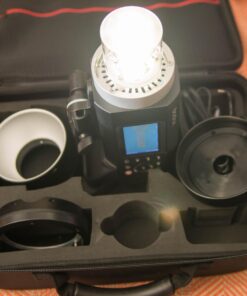 Godox AD400 Pro AD400Pro Outdoor Flash Strobe, Portable 400W 2.4G TTL 1/8000 HSS Monolight, 0.01-1s Recycle, 30W LED Modeling Lamp with Rechargeable Battery and Bowens Mount 61 71bOkJmPEjL