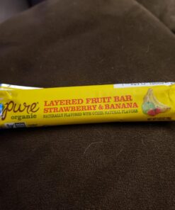 Pure Organic Layered Fruit bar Variety Package, 12 - Pineapple Passionfruit & 12 - Strawberry Banana 0.63 oz (Pack of 24) 15 71bOnElZY6L