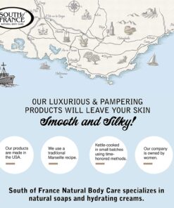 South Of France Natural Bar Soap, Shea Butter, 6 Ounce (Pack of 2) 12 71bOxnrcbZL