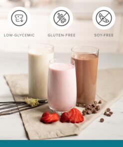 Isagenix IsaLean Shake - Nutrient-Dense Protein Powder for Ready-to-Drink Shake - Strawberry Cream, 14 Packets 2.1 Ounce (Pack of 14) 12 71bPGTOgK7L