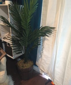 Nearly Natural 5295 4ft. Kentia Palm Silk Tree,Green 44 71bPovcfEzL 1