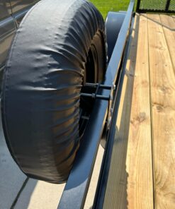 Moonet PVC Leather Spare Tire Wheel Cover for Car Truck SUV Camper Trailer Universal Fit RV JP FJ, R15 Black (for Overall Wheel Diameter 27-29 inch) 15 inch for Tire Diameter 27"-29" 39 71bQN AmCL