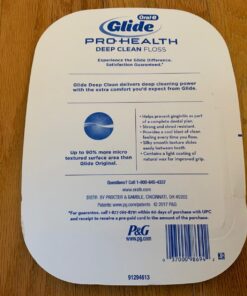 Oral-B Glide Pro-Health Dental Floss, Deep Clean, Mint, 40m, Pack of 6 40 71bQVQARl6L