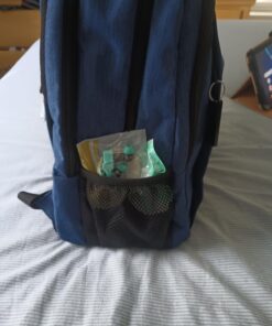 MATEIN Laptop Backpack,Slim Travel Backpack with Laptop Compartment for Men Women,College Daypack Gift Computer Bag fits 15.6 Inch Notebook, Blue 52 71bQZ81wAEL