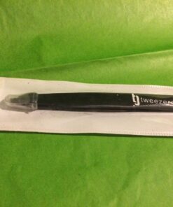 Tweezer Guru Tweezers for Women - Slant Pointed Precision Tweezers for Eyebrows & Ingrown Hair Removal - Blackhead and Splinter Tweezer with Sharp Needle Nose Point for Plucking (Black) 1 Count (Slant) Black 45 71bRAXDg3GL