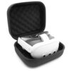 CASEMATIX Mighty and Compact Slim Hard Shell VR Headset Case Compatible with Meta Quest 3 VR Headset and Accessories