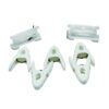 Schoolsource - 33032 Ceiling Hanger Grip Clips, Pack of 10 - 069360,White 33 71bSiL3taPL