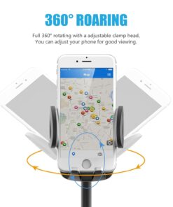 WixGear 3-in-1 Universal Car Phone Mount, Phone Holder for Car, Cell Phone Car Mount Air Vent Holder with Dashboard Mount and Windshield Mount for Cell Phones 26 71bTczOpjhL