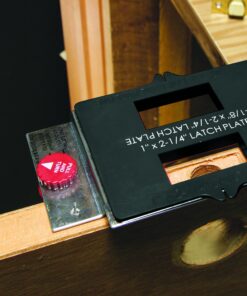 Milescraft 1213 Hinge Mate 300 - Complete Door Hinge Installation Kit with Latch & Strike Plate Templates. For use on Doors and Jambs 1 Pack 40 71bTfWlCGFL 2