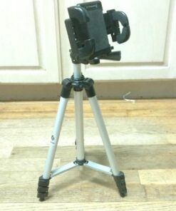 Acuvar 50" Smartphone, Camera & Camcorder Tripod with Phone Mount to Fit All Phones, iPhone & All Samsung Galaxy Android & Nikon Canon Sony Olympus Fuji Cameras & Much More with Carrying Bag Universal Mount 49 71bTty07RRL 1