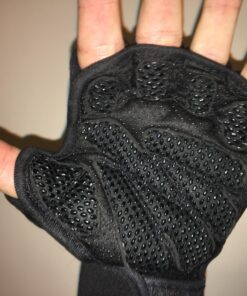 Fit Active Sports New Ventilated Weight Lifting Workout Gloves with Built-in Wrist Wraps for Men and Women - Great for Gym Fitness, Cross Training, Hand Support & Weightlifting. Large 41 71bTwuJc2 L