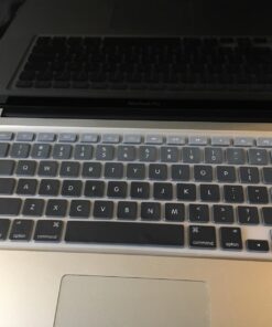 Allinside Gray Ombre Keyboard Cover Skin for MacBook Pro 13" 15" 17" (2015 or Older Version), MacBook Air 13" A1369/A1466, Older iMac Wireless Keyboard MC184LL/B 2010-2017 MacBook Air 13 & 2008-2015 Mac Pro 13/15 Ombre Gray 46 71bTxipaeBL