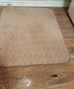 EZwhelp Reusable Dog Pee Pads - Waterproof Training Pads for Dogs - Washable & Sanitary-Rounded Corners-Laminated, Lightweight, Durable - Pet Essentials for Puppy Training and Whelping - 27"x32" 27x32 Inch 29 71bUEjK6URL