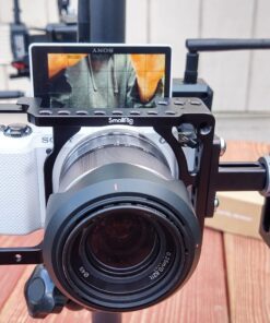 SmallRig Camera Cage only for Sony A6000 A6300 ILCE-6000 ILCE-6300 NEX7, A6000 Cage with 1/4" 3/8" Mounting Points and Built-in Cold Shoe - 1661 57 71bUudsxZFL
