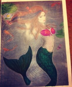 Mermaids, Fairies & Fantasy: Grayscale Coloring Book for Grownups, Adults (Wingfeather Coloring Book) 62 71bVC3dlTiL