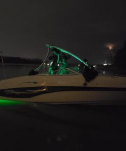 Tidal Wake IP68 Underwater 1/2in Standard Boat Drain Plug LED Light, Brilliant Underwater Lighting in Minutes! No Holes to Drill! Green 41 71bVJb9MNmL