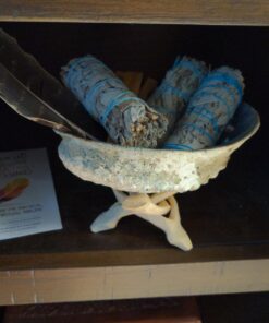 Sage Smudge Kit - White Sage, Palo Santo, Abalone Shell, Smudging Feather | Healing, Purifying, Meditating, Incense, Sage Smudging Kit 32 71bVQr9rjfL