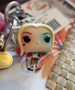 Funko POP Keychain: Suicide Squad - Harley Quinn Action Figure One Size Multi-colored 36 71bVR4mwt1L