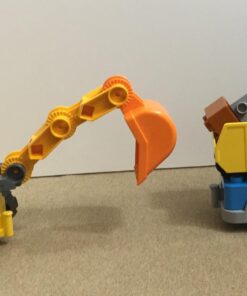 LEGO DUPLO Town Truck & Tracked Excavator 10812 Dump Truck and Excavator Kids Construction Toy with DUPLO Construction Worker Figures (26 Pieces) Standard 42 71bW20yUvEL