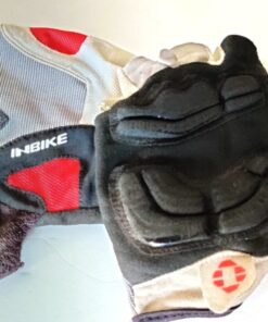 INBIKE Cycling Gloves for Men and Women with 5MM Shock-Absorbing Gel Pad, Anti-Slip Half-Finger Bike Gloves for MTB Biking Bicycle and Riding Blue XX-Large 22 71bWGvEe7oL