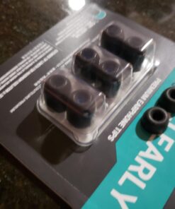 Comply Professional Noise Isolating Earphone Replacement Tips | for NuForce, ISOtunes PRO, Q-Jays, Etymotic Research, Westone, Shure & More |Size Large, 3 pairs,Black Black 23 71bX 349NcL