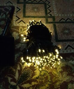 VMANOO Solar Christmas Lights 72 Feet 22 Meter 200 LED 8 Modes Fairy String Lights for Outdoor, Gardens, Homes, Wedding,Party,Lawn,Tree,Gift,Waterproof(Warm White) 1 PACK Warm White 39 71bYVz4XpoL