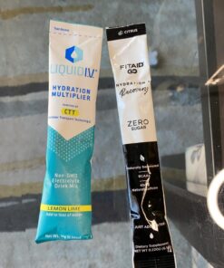 Liquid I.V. Hydration Multiplier - Lemon Lime - Powder Packets | Electrolyte Drink Mix | Easy Open Single-Serving | Non-GMO | 16 Stick 16 Servings (Pack of 16) 33 71bZB76t2wL