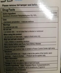 Neat Feat 3B Face Saver Antiperspirant Gel for Facial Perspiration & Shine, White and Blue, 1.76 Fl Oz 28 71bZCGh9AL 1