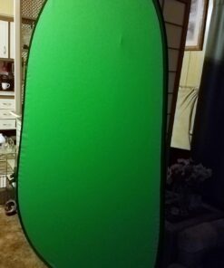 Fancierstudio 2 in 1 Chromakey Green Screen Chromakey Blue Screen Collapsible Backdrop Collapsible Reversible Background 5'x7' Chroma-Key Blue/Green By Fancierstudio RE2010 BG 50 71bbPJyksL