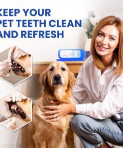 Dental Hygiene Kit - Calculus & Plaque Remover Dental Tool Set - Stainless Steel Tarter Scraper, Tooth Pick, and Mouth Mirror - Dentist Instrument Set for Teeth Cleaning (Blue) Blue 35 71bbY6IpqDL