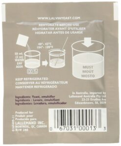 Strange Brew My-WNCV-DYMZ 10 Packs of KIV-1116 Lalvin Yeast for Winemaking, Multi Clear 10 71bbw5NVu9L