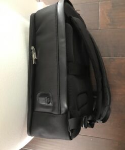 BOPAI Anti-Theft Business Backpack 15.6 Inch Laptop Water-Resistant with USB Port Charging Travel Backpack Anti-Glare Functional Rucksack Light-Weight Backpack for Men (15.6 inch, Black) 48 71bcimczDpL