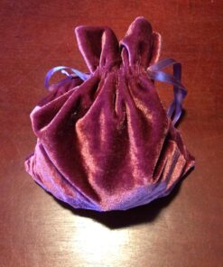 Paper Mart Tarot Bags Luxurious Velvet Bundle of 4: Hunter Green Navy Blue Rose and Purple 6" X 9" Each 21 71bcpgBNrtL