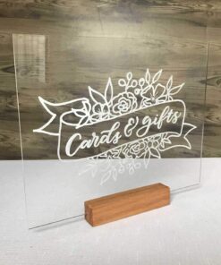 UNIQOOO 10 Pack Clear Acrylic Sign Acrylic Wedding Table Numbers, 8 x 10 inch, DIY Acrylic Sheet for Wedding Table Number Holder, Table Display Stand Signs for Party Events, Office 8x10",10 set 23 71bcw9 0DJL