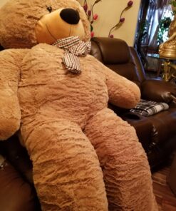 Joyfay 78" Giant Teddy Bear Huge 6.5 feet Stuffed Teddy Bear Soft Toy Valentine's Big Gift (Brown) Brown 38 71bdxILTvOL