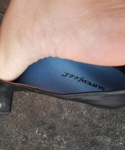 Superfeet All-Purpose Support Medium Arch Insoles (Blue) - Trim-To-Fit Orthotic Shoe Inserts - Professional Grade 5.5-7 Men / 6.5-8 Women 40 71beANUe8L