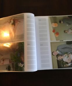 Pioneer Photo Albums Embroidered Live, Laugh, Love Black Sewn Leatherette Frame Cover Album for 4"x6" Prints 27 71bf6mziE8L