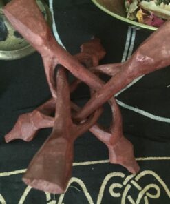 Vrinda ®Abalone Shell and 6'' Wooden Tripod Stand 37 71bg02UF7rL